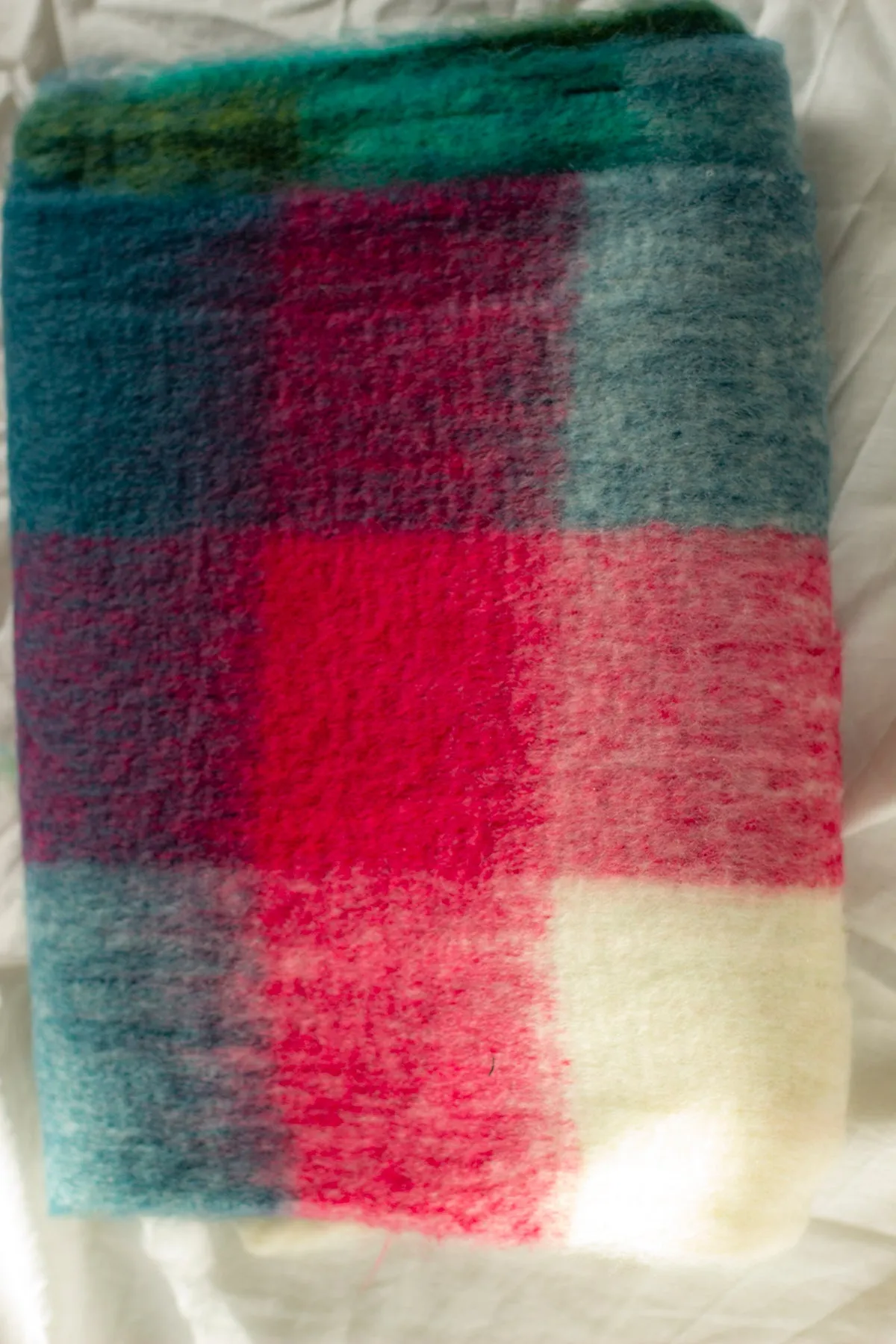 Plaid Warm Wrap Scarf