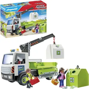 Playmobil Glass Recycling Truck with Container (71431)