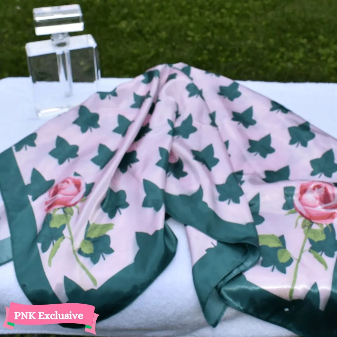 PNK Signature Scarf Ivy Print