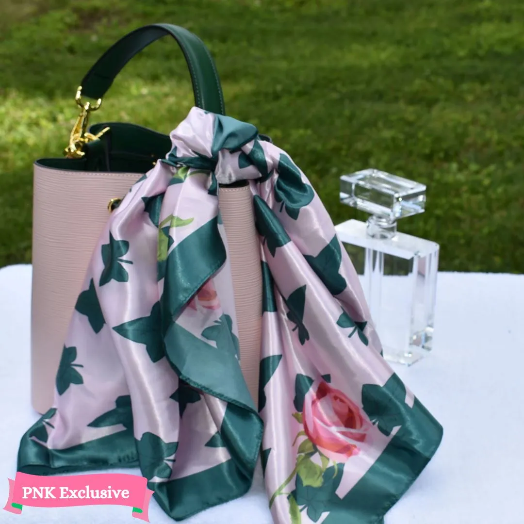 PNK Signature Scarf Ivy Print
