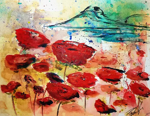 POPPY FIELD I