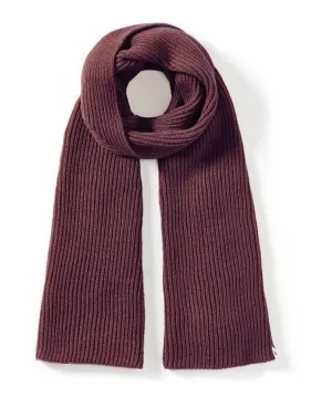 Porter Ribbed Scarf  Shiraz