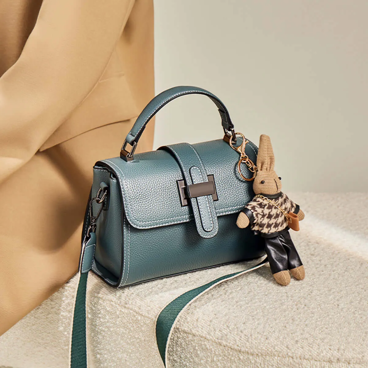 Premium Luxurious touch Blue Express delivery Satchel Bag