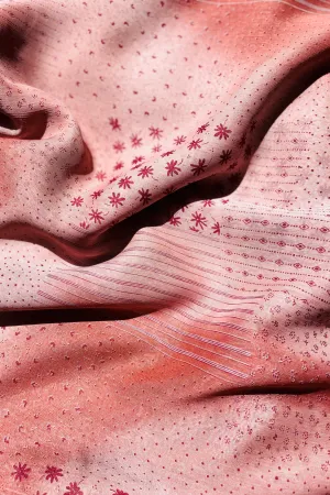 Printed Chiffon - Pink