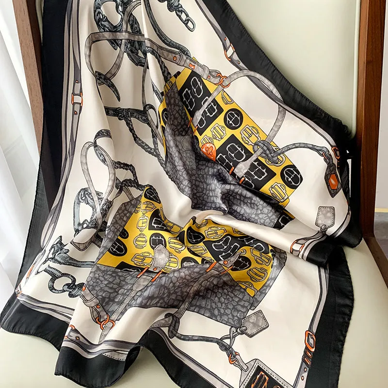 Printed Silk Scarves Gift Company Annual Meeting