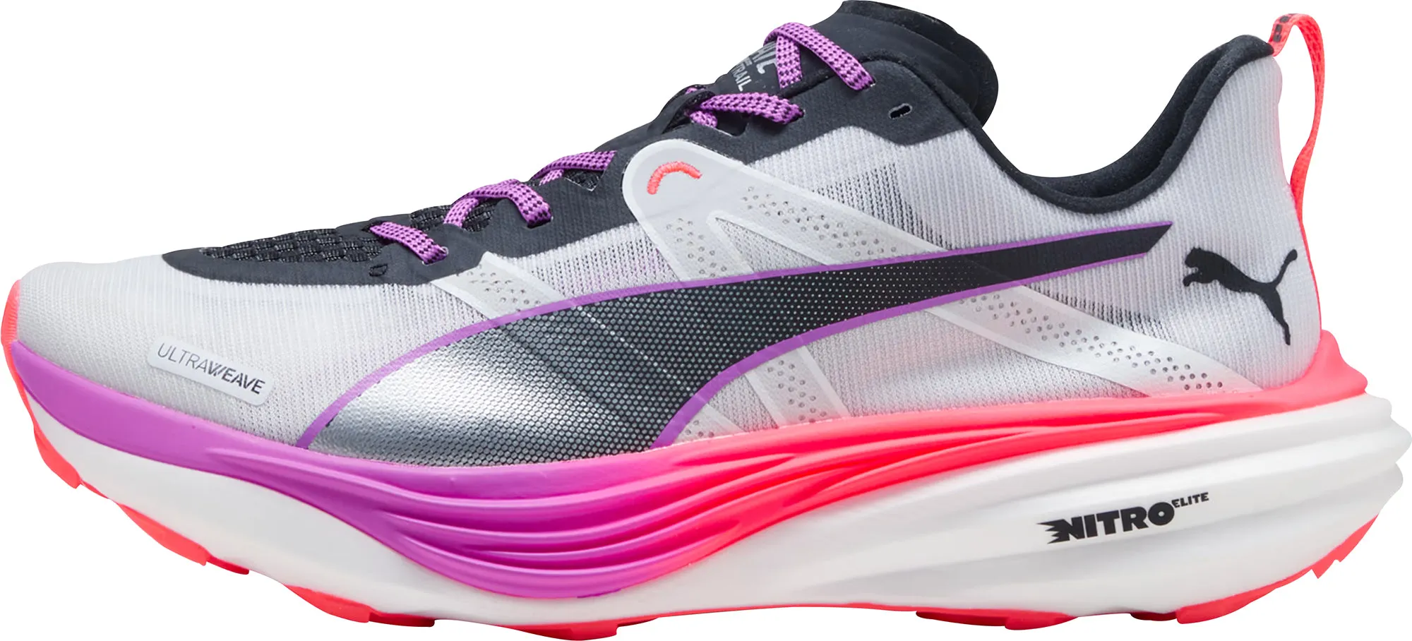 Puma Deviate Nitro Elite Mens Trail Running Shoes - White
