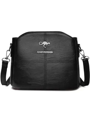 Purpdrank - New Women Bag Fashion Messenger Shoulder Crossbody Messenger Bag Female Handbag Luxury Designer Mom's Small Bag Satchels