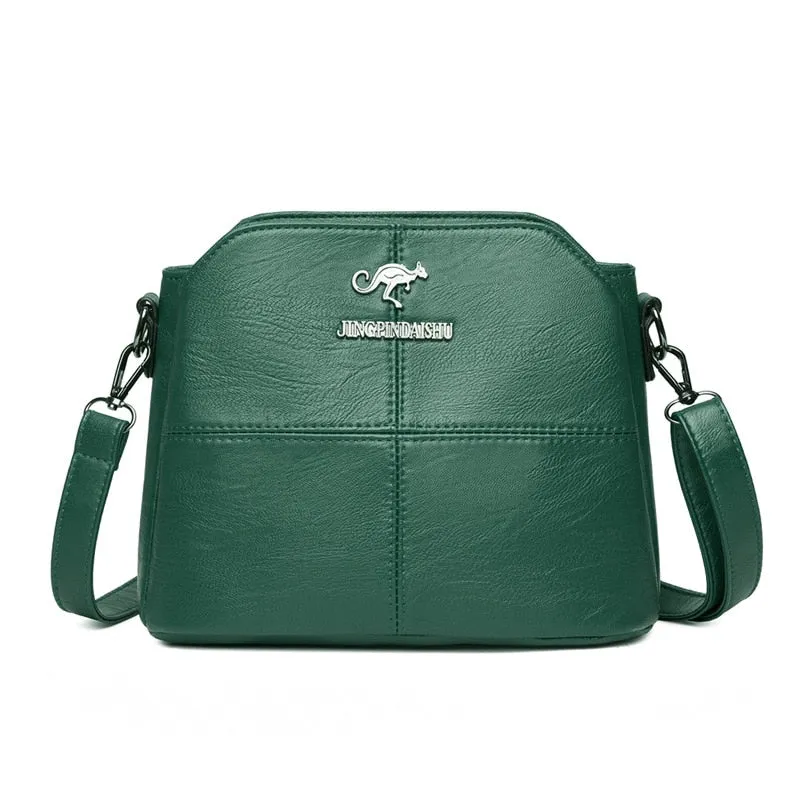 Purpdrank - New Women Bag Fashion Messenger Shoulder Crossbody Messenger Bag Female Handbag Luxury Designer Mom's Small Bag Satchels