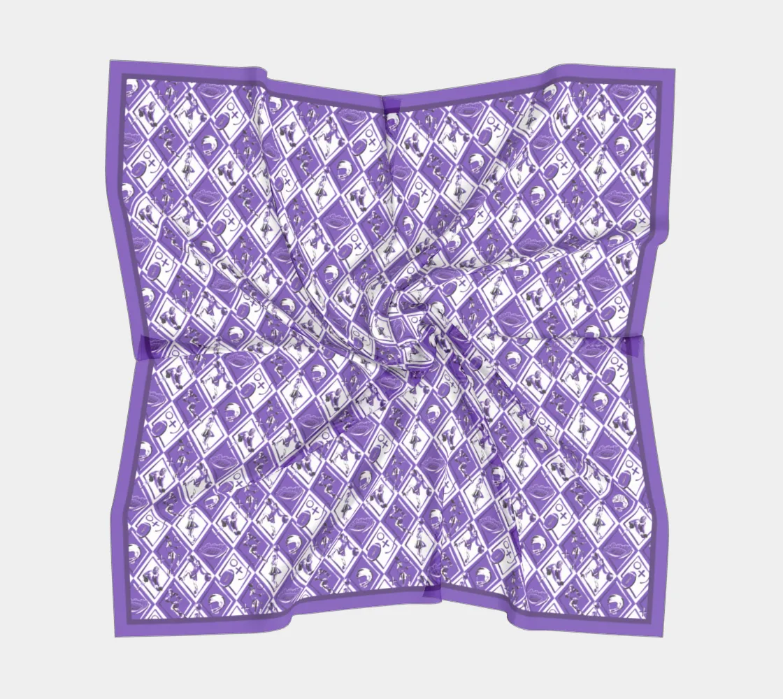 Purple   Black Checkerboard Gameday 24 - Wholesale