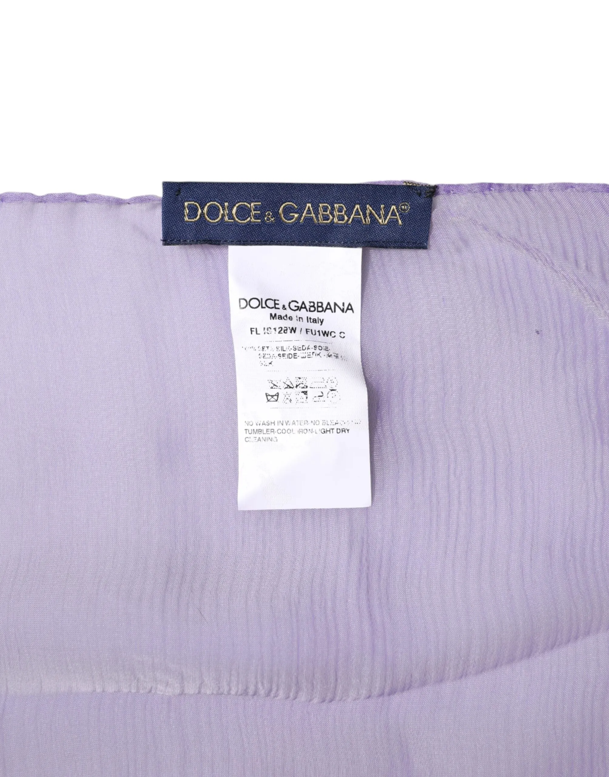 Purple Silk Rectangle Wrap Shawl Scarf