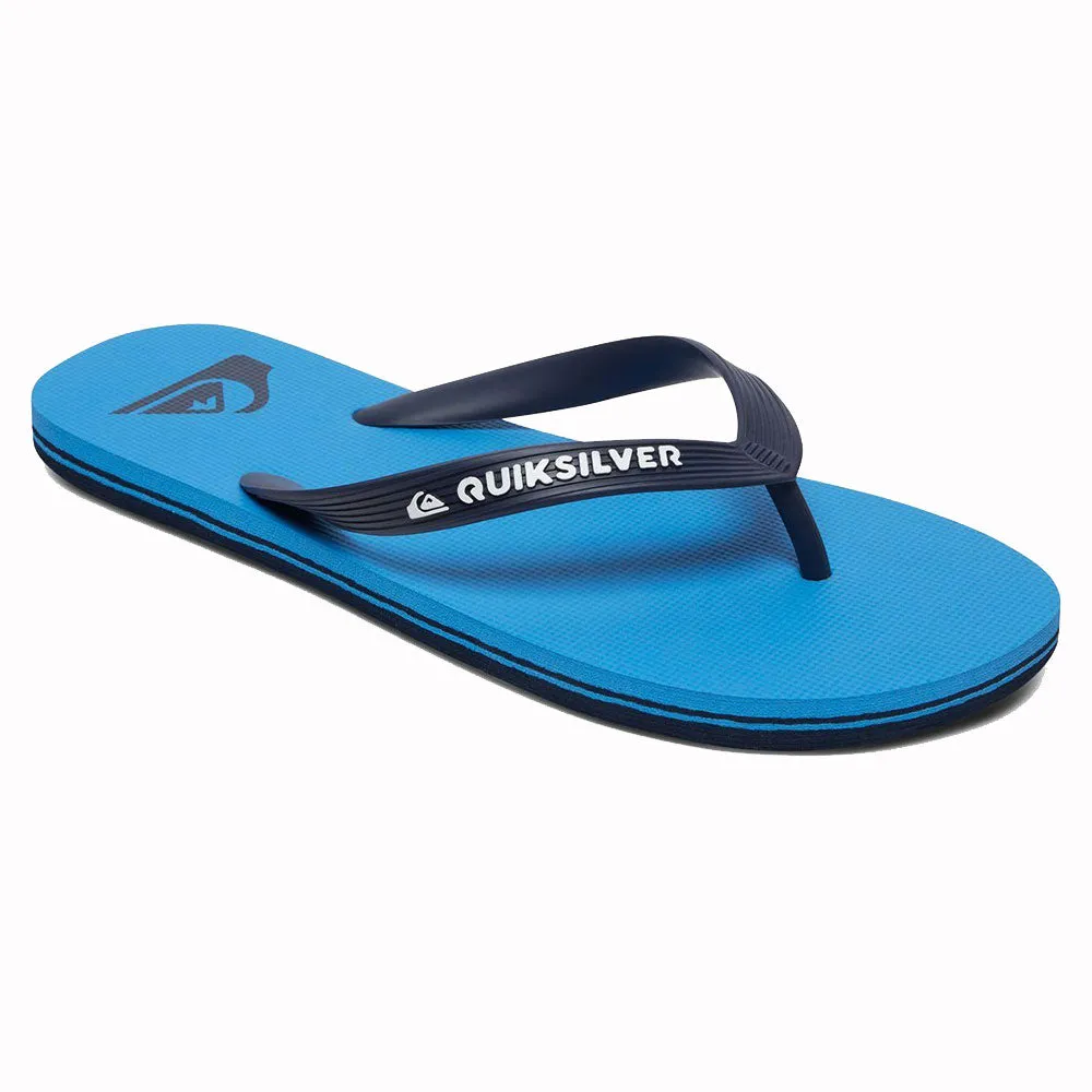 Quiksilver Molokai Flip Flops - Blue/Blue/Blue