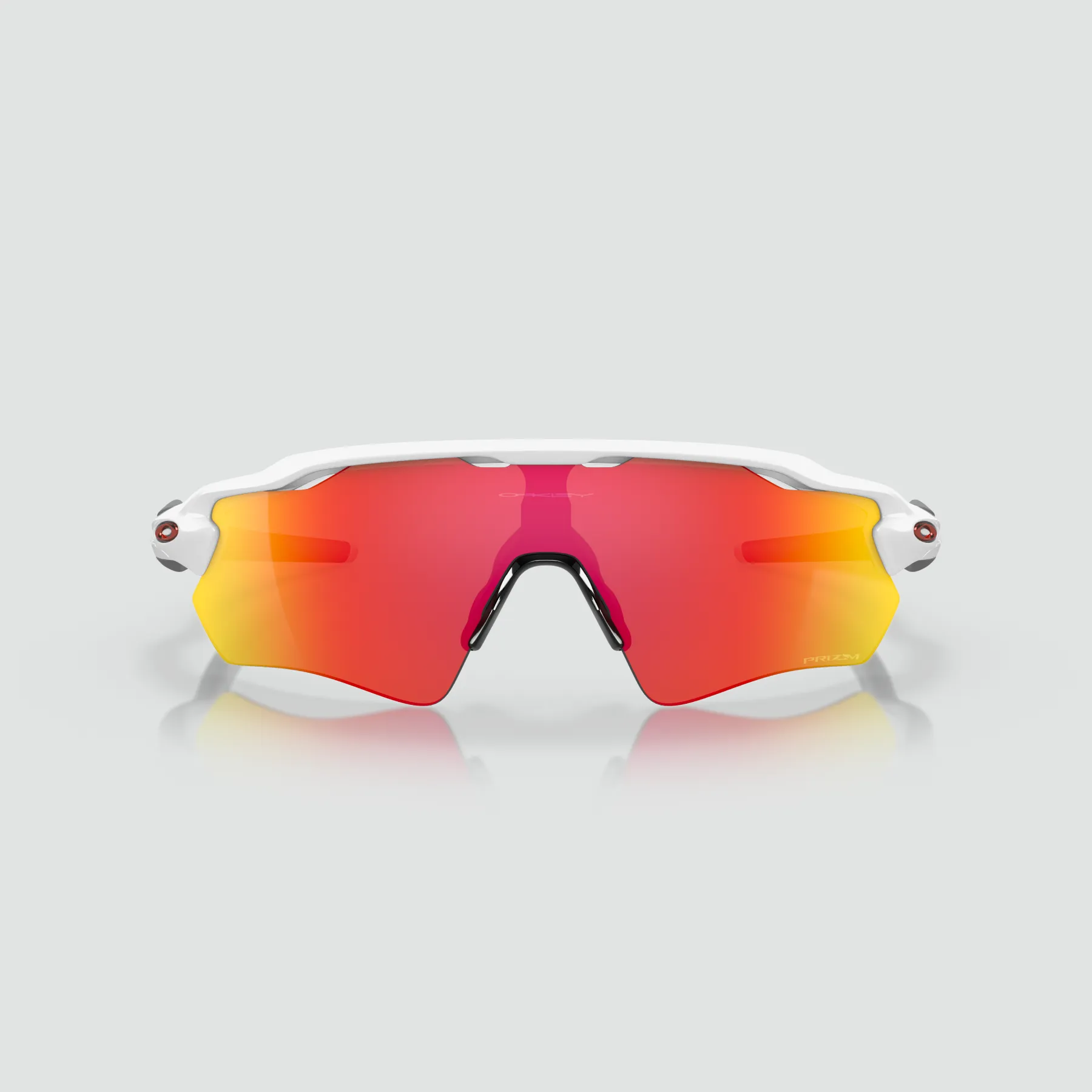 Radar Ev Path Sunglasses -  Polished White PRIZM Ruby Iridium