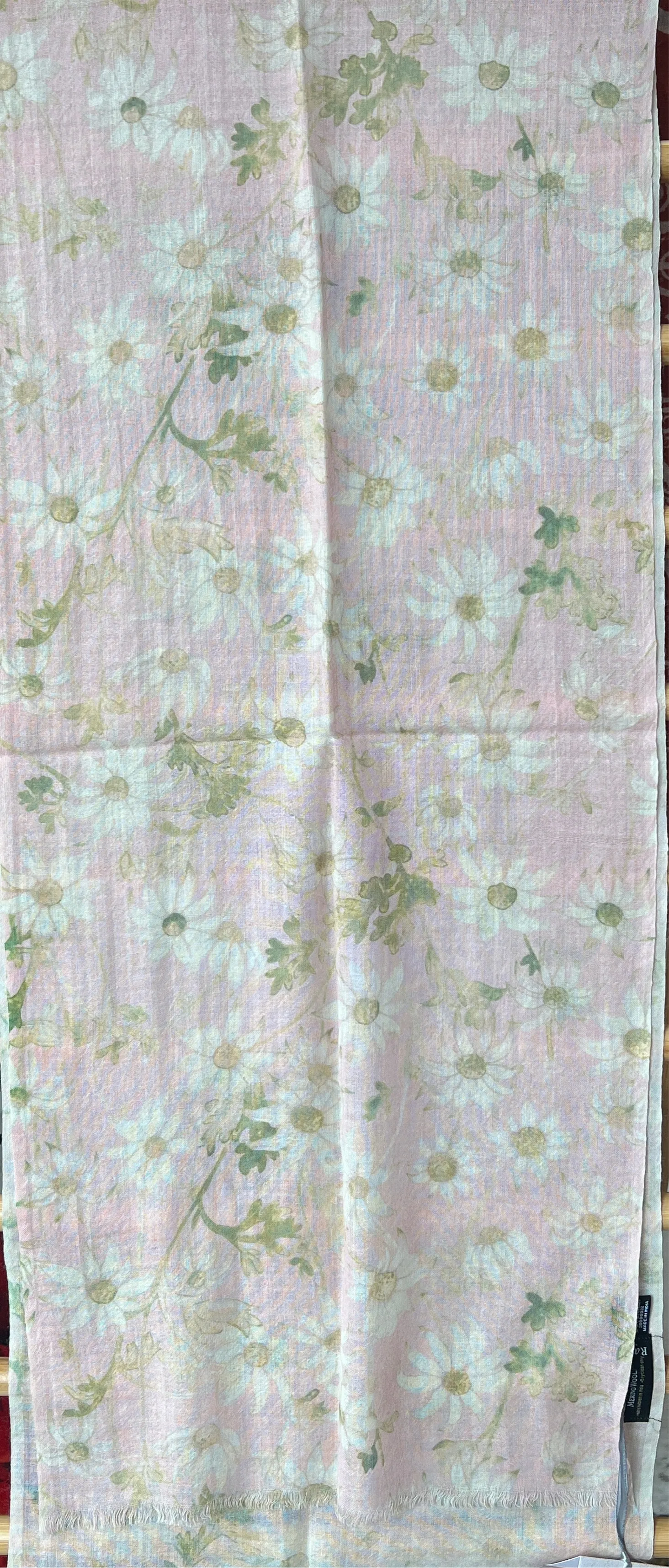 Raffal Australia Fine Merino Wool Scarves -  Flannel Flowers