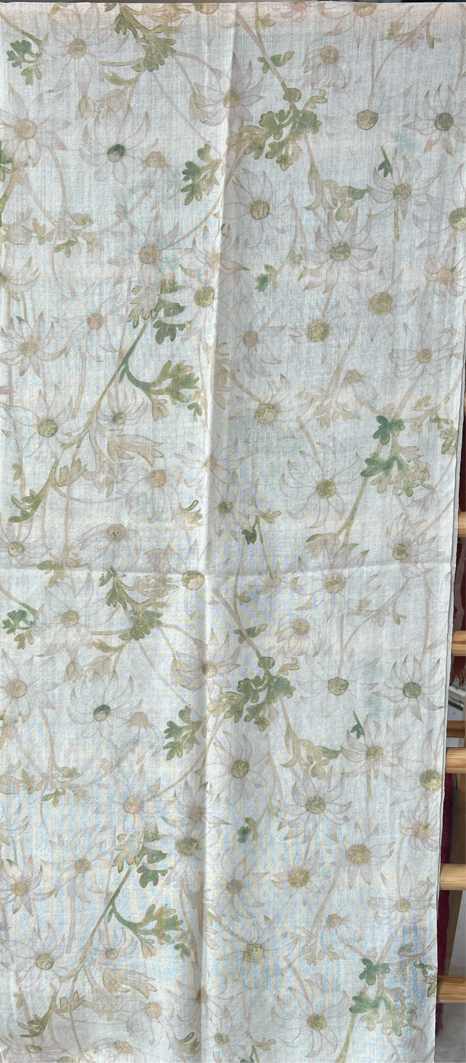 Raffal Australia Fine Merino Wool Scarves -  Flannel Flowers