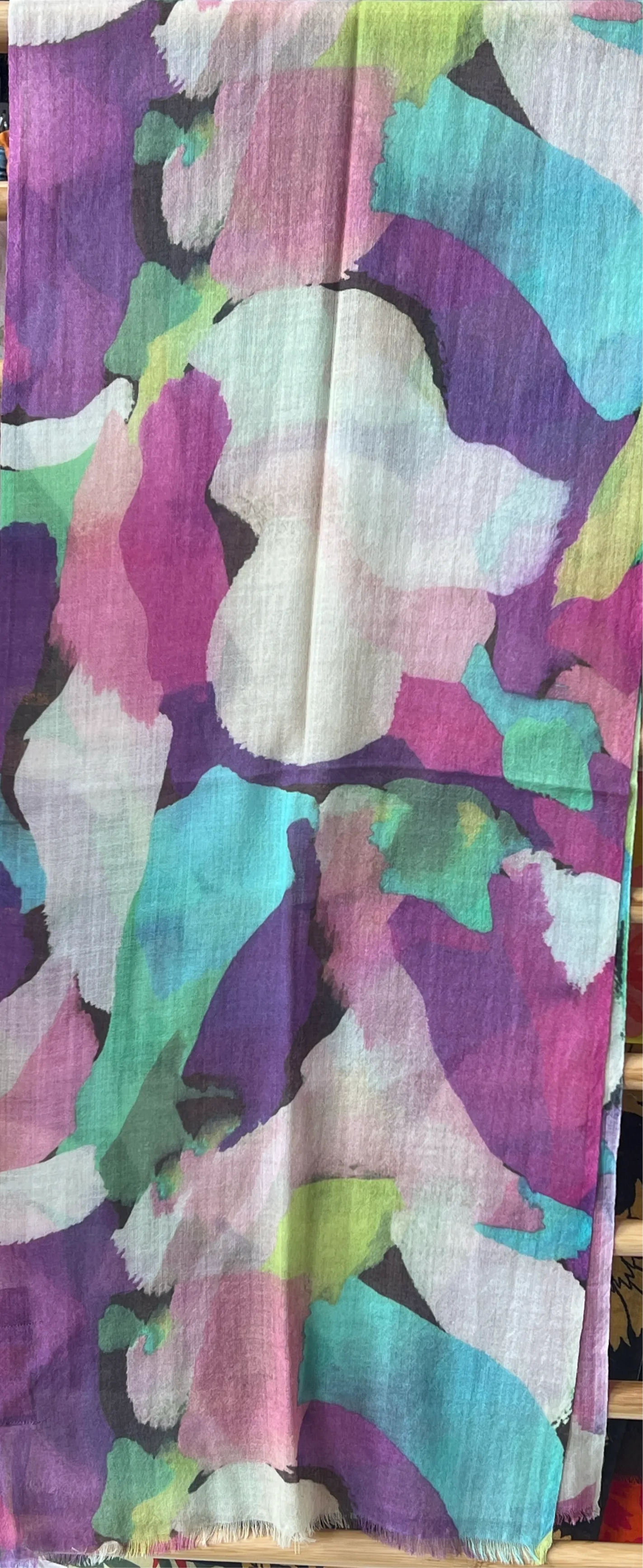 Raffal Australia Merino Wool - Abstract Geometric