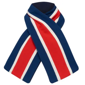 [Re:Coat] Children's College Scarf - Mod Stripes Double-Sided
