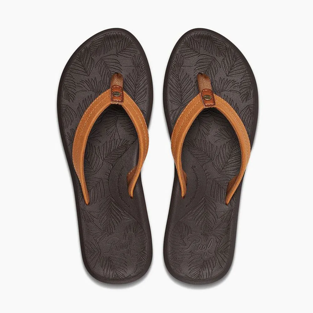 Reef Womens Tides Flip Flops - Brown
