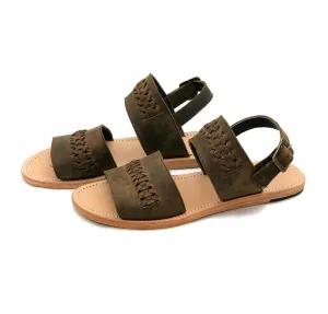 Regina Leather Sandals