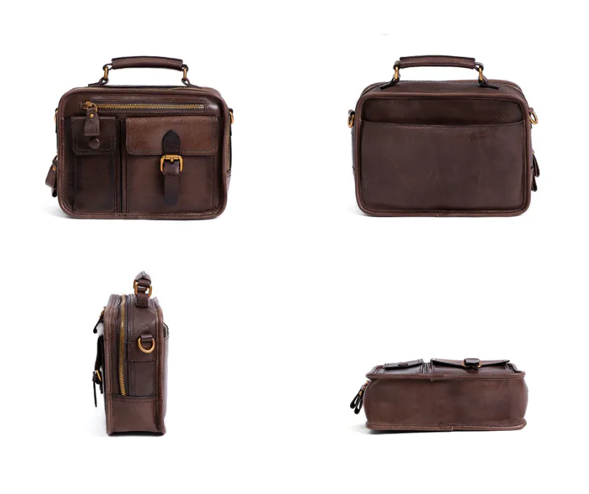 Retro Jungle Crossbody Bag Shoulder Bag for Women, Leather, One Size