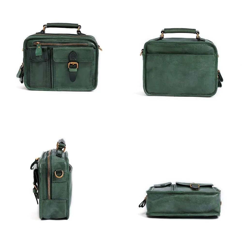 Retro Jungle Crossbody Bag Shoulder Bag for Women, Leather, One Size