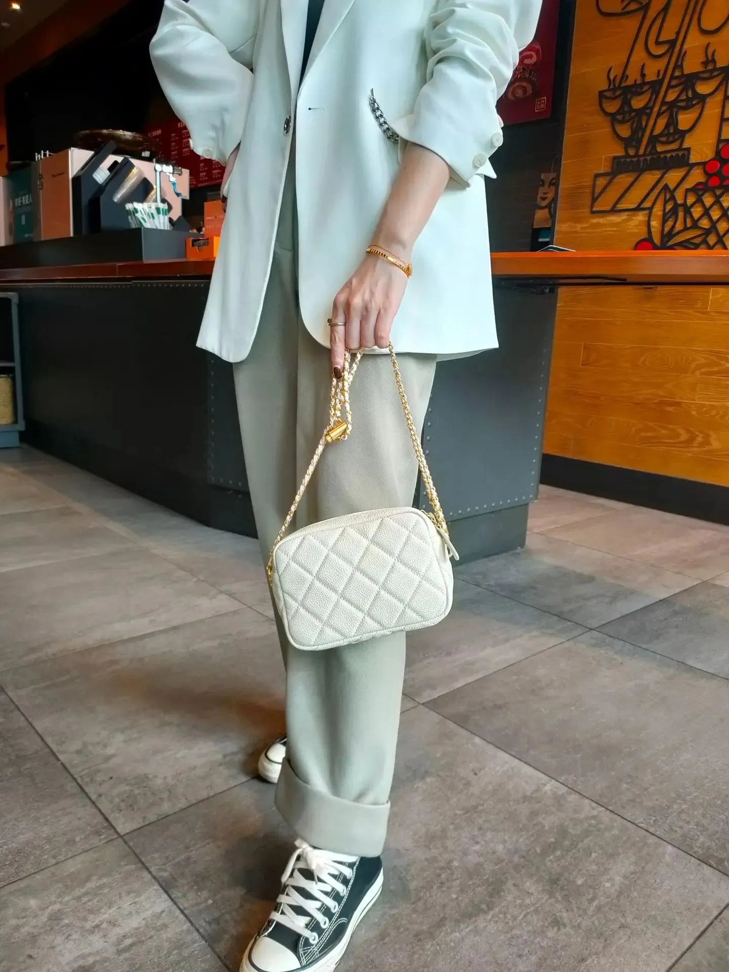 Rhombus Fashion Bag