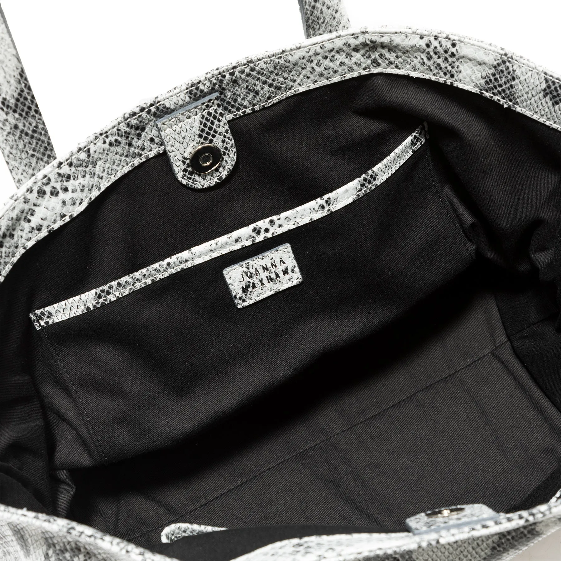 Rive Gauche Tote (Grey Snake Wash)