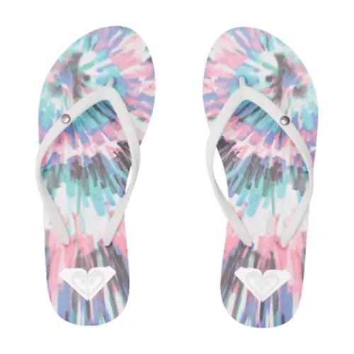 Roxy Bermuda Print Flip Flops