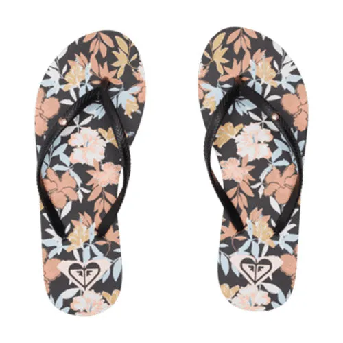 Roxy Bermuda Print Flip Flops