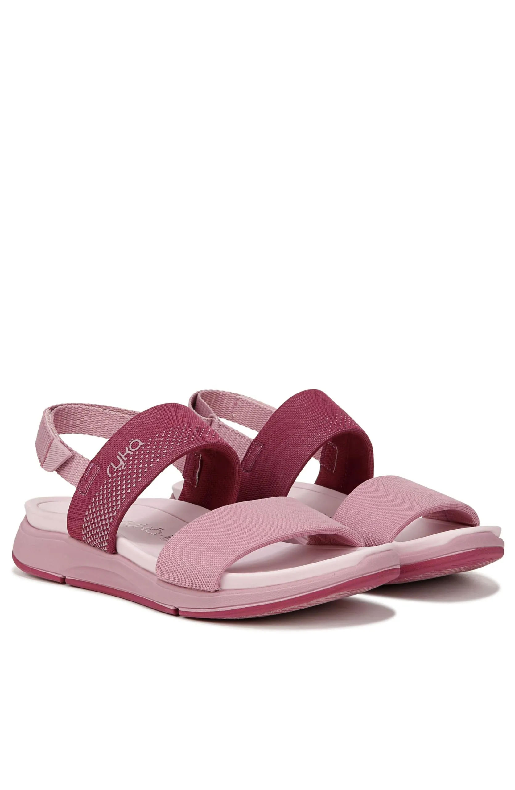 Ryka Womens Take Charge Slingback Sport Sandals Deep Pink 9.5 W