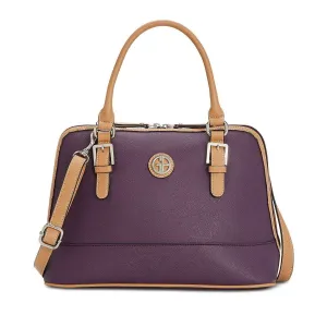 Saffiano Dome Satchel