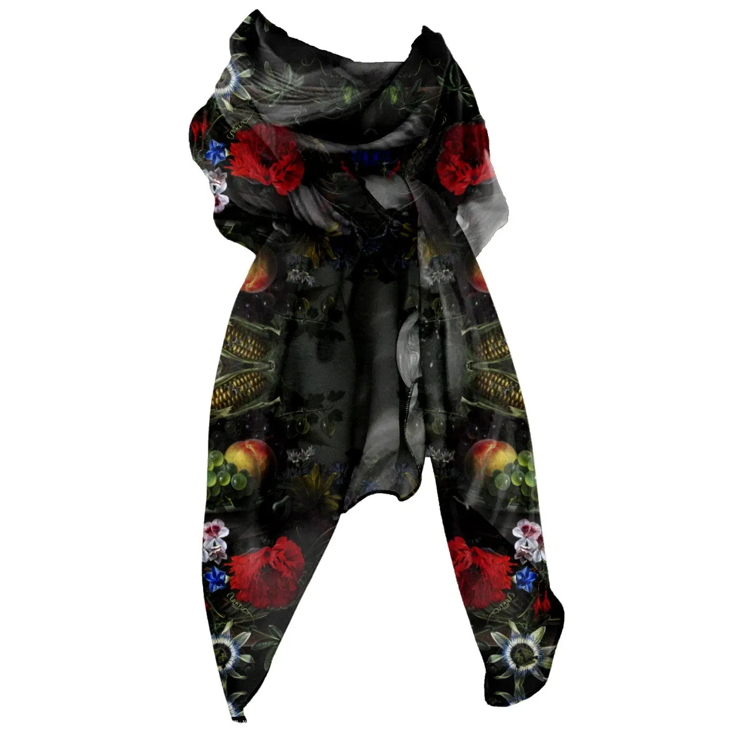 SALE Scarf flower printed