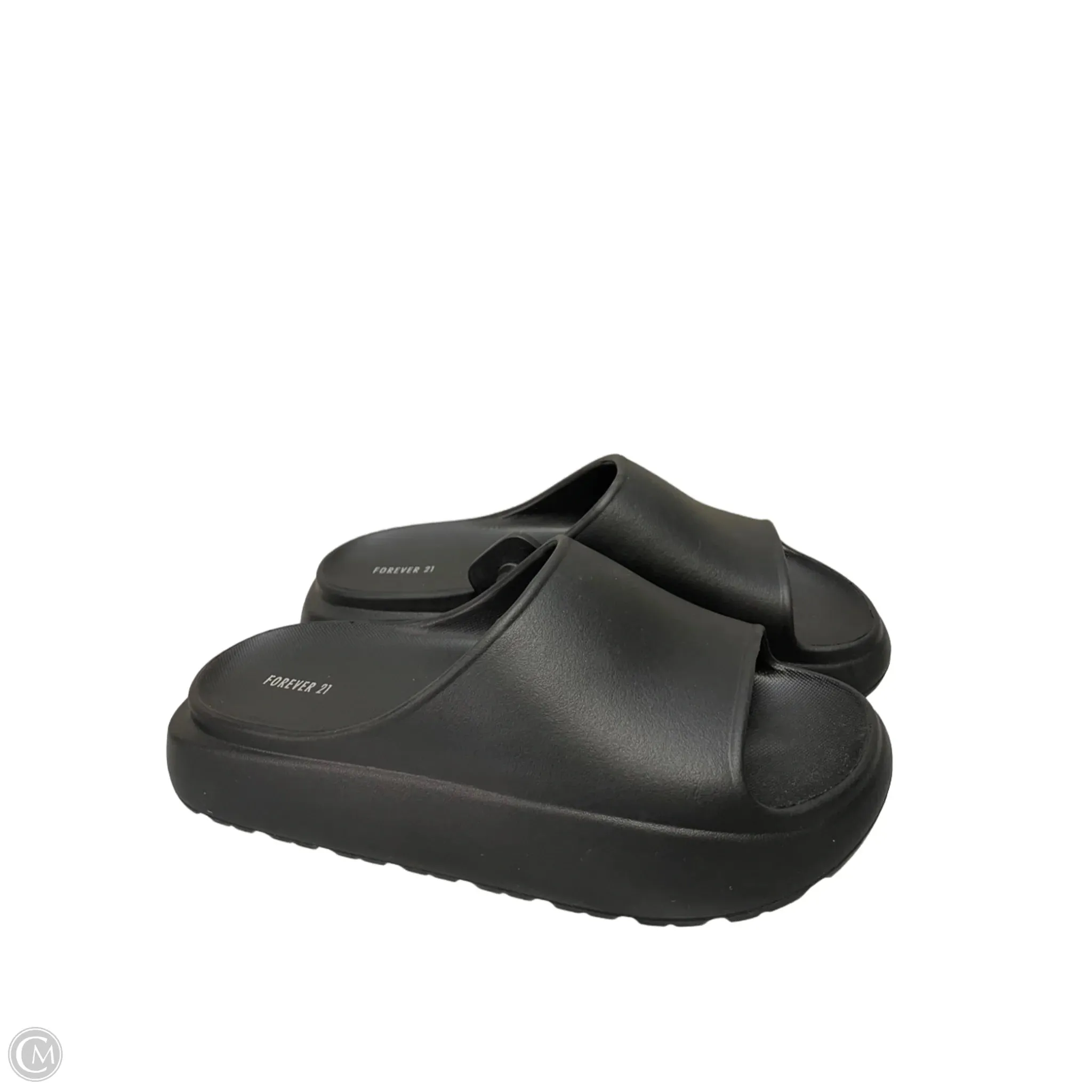 Sandals Sport By Forever 21 In Black, Size: 8