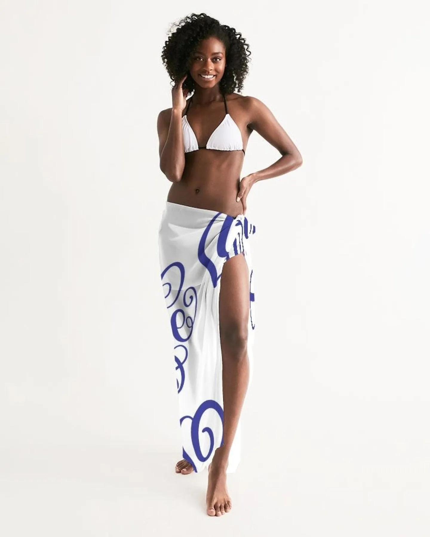 Sheer Love Bleu Swimsuit Cover Up