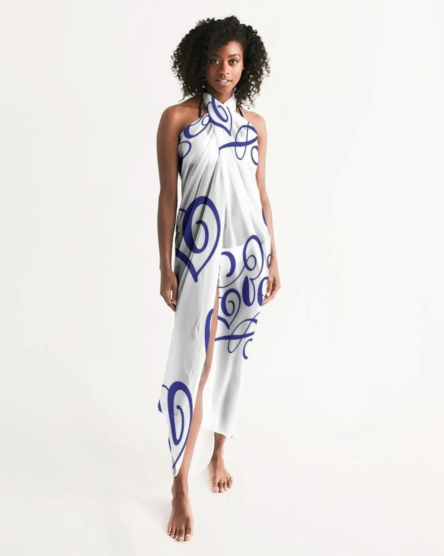Sheer Love Bleu Swimsuit Cover Up
