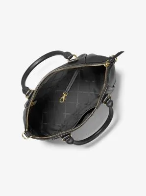 Sienna Medium Pebbled Leather Satchel