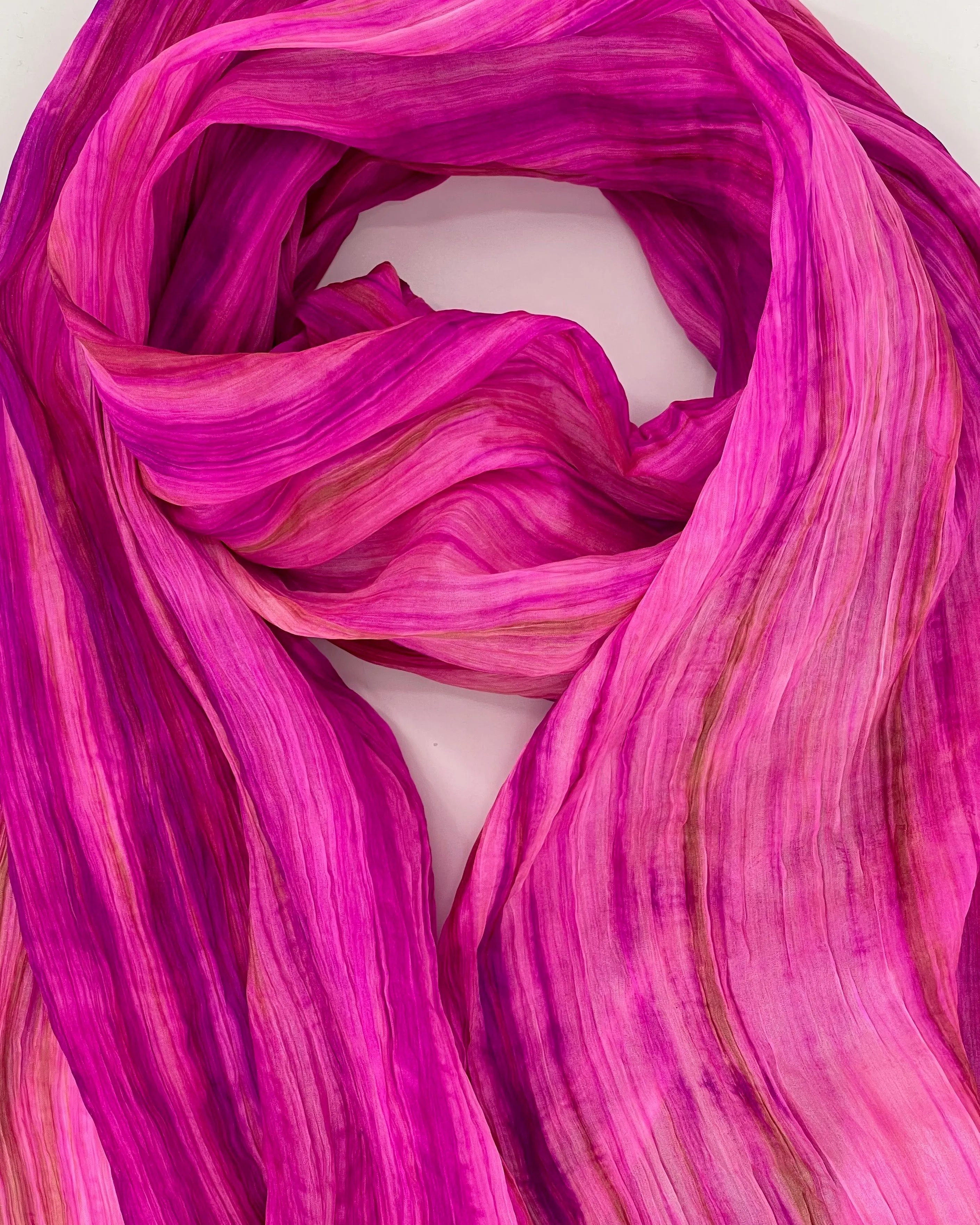 Silk Watercolor Scarves
