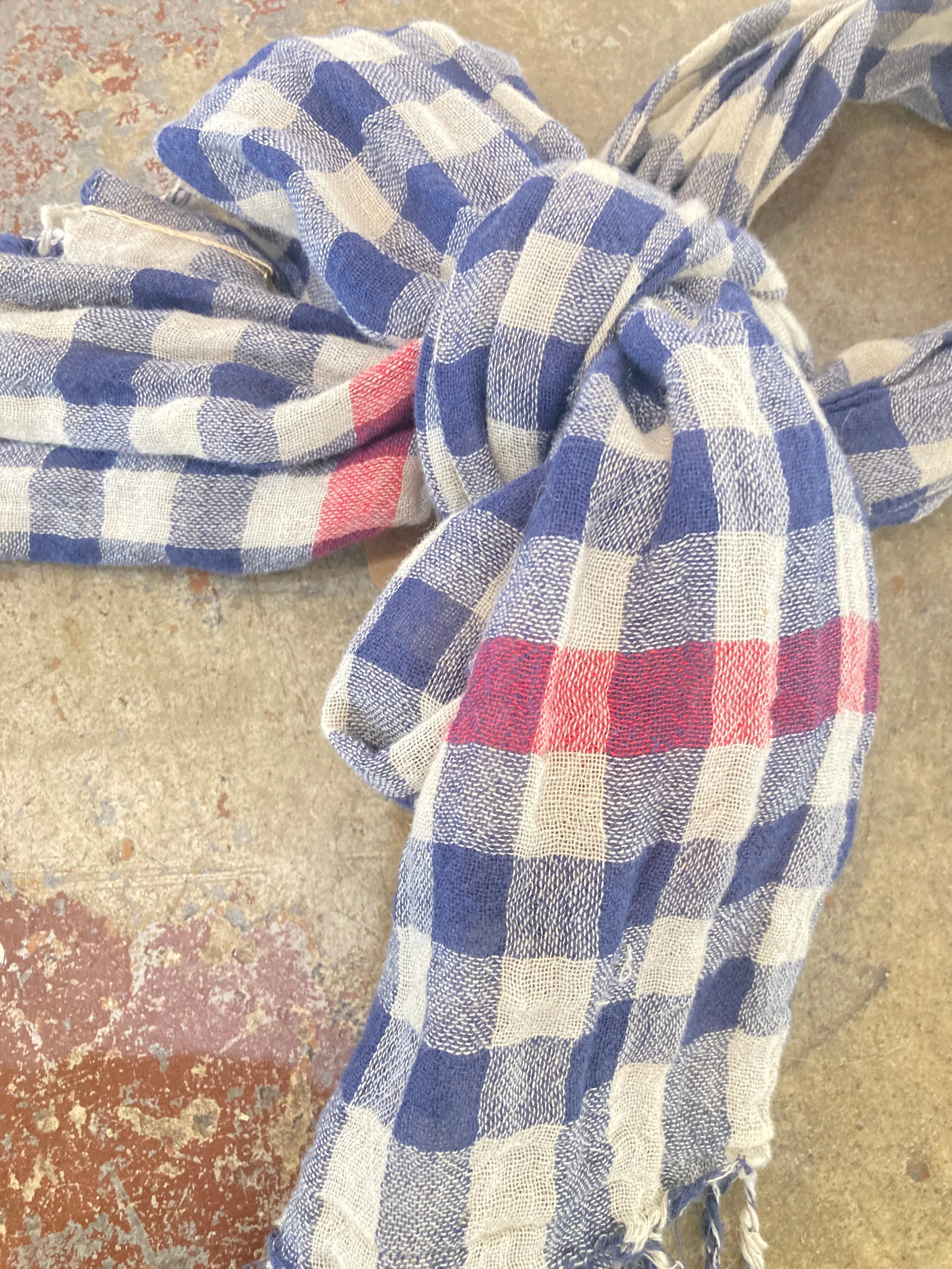 Simon Miller Made in Japan Gingham Scarf