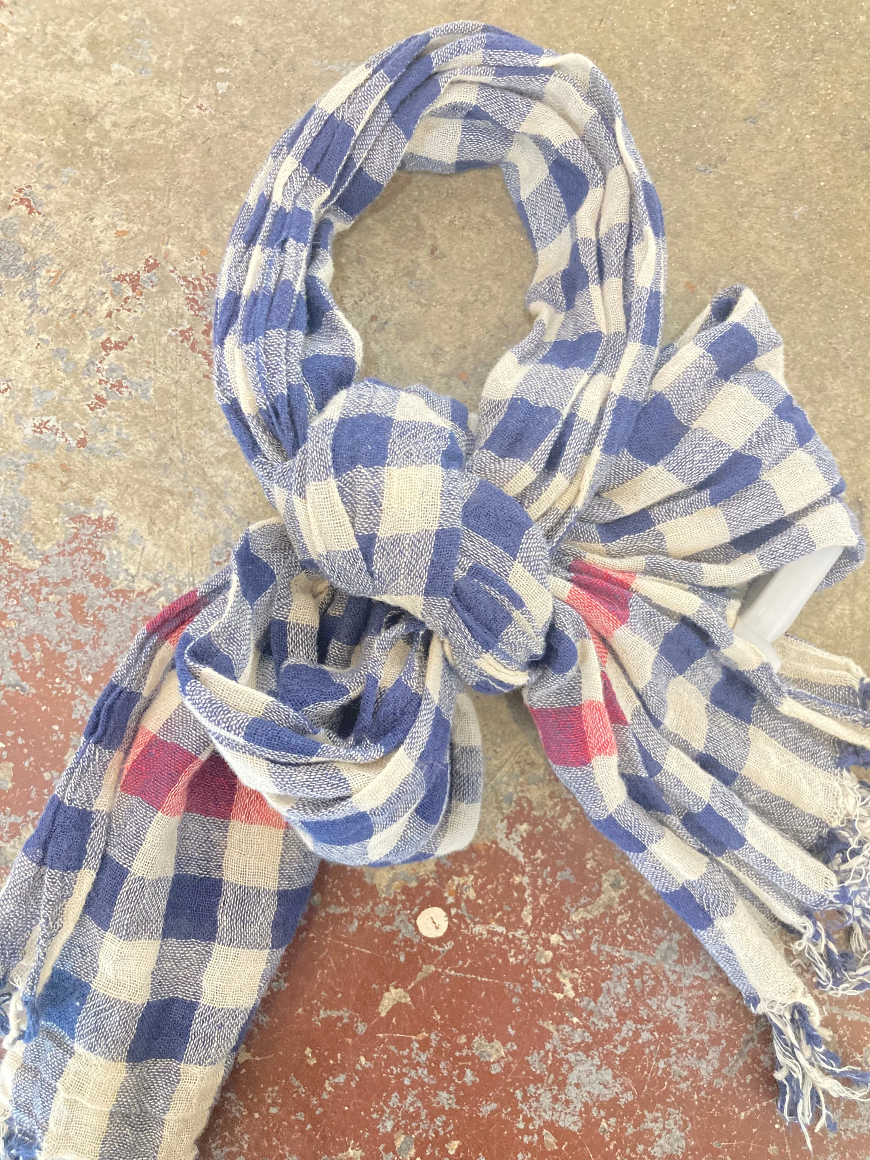 Simon Miller Made in Japan Gingham Scarf