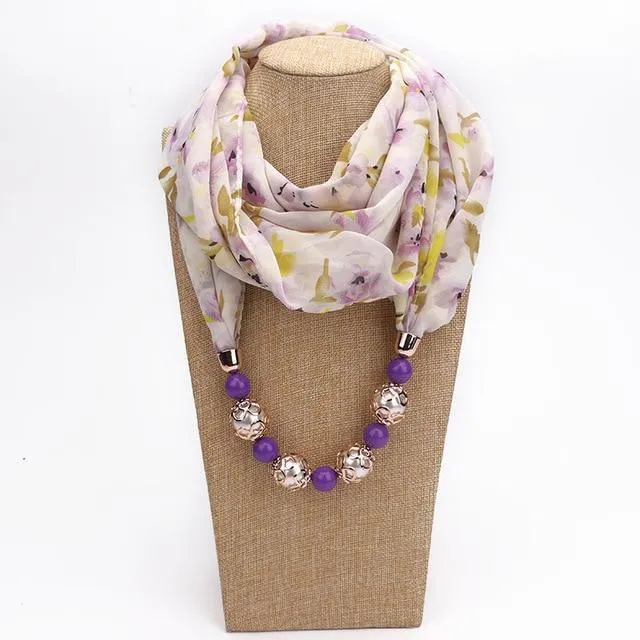 Soft Infinity Necklace Scarf for Women