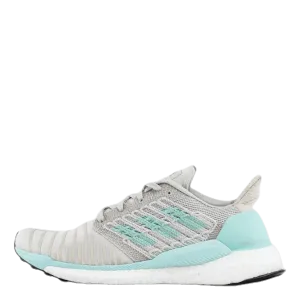 Solar Boost Shoes Raw White / Clear Mint / Active Purple