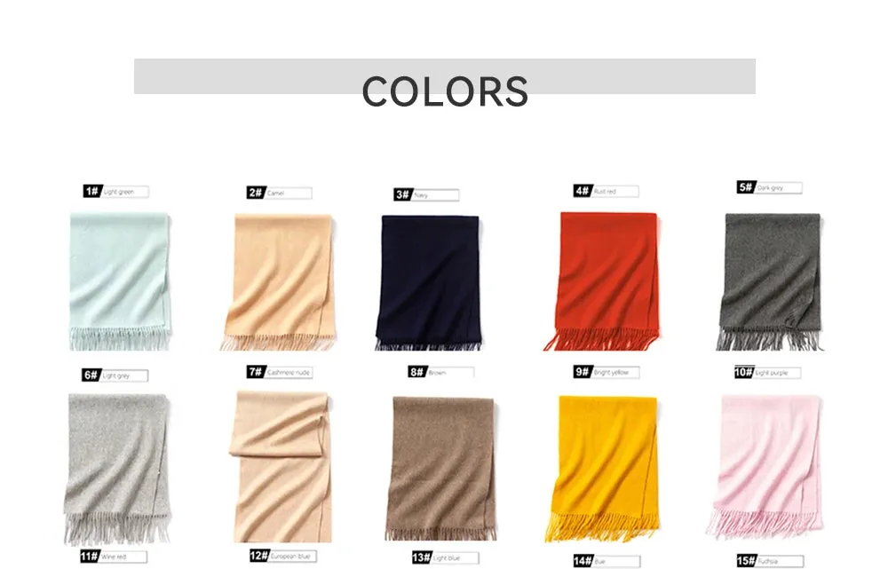 Solidlove 100% Wool Winter Scarf | Women's Fashion Cashmere Poncho Wrap | Elegant Scarves for Ladies | EnigmaParis