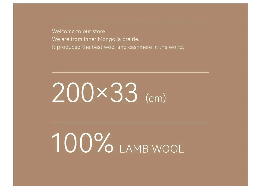 Solidlove 100% Wool Winter Scarf | Women's Fashion Cashmere Poncho Wrap | Elegant Scarves for Ladies | EnigmaParis