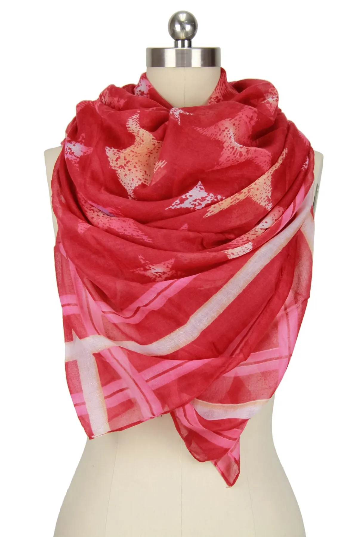 Star Combo Printed Scarf