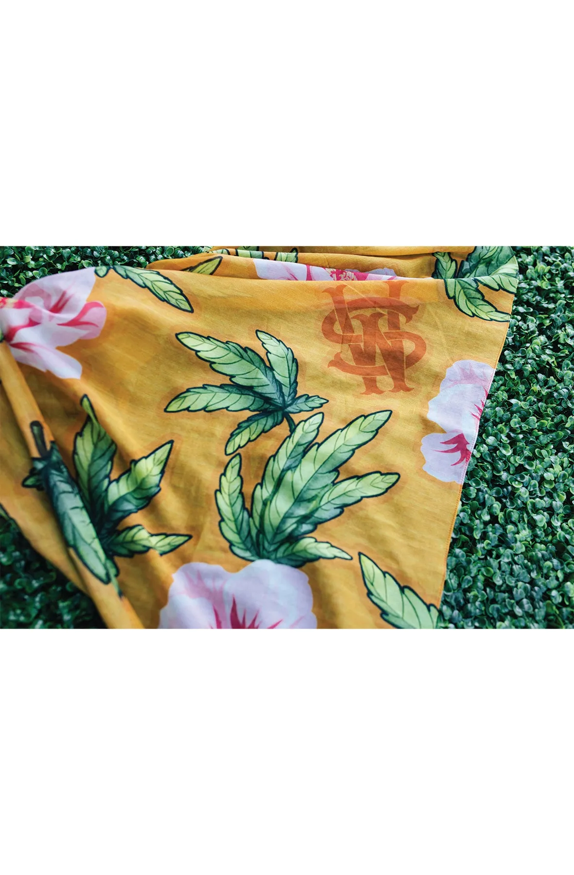 Stay Winning Hippie Scarf (Orange)