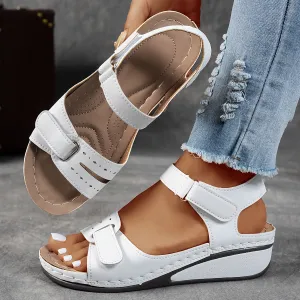Stella - Casual leather orthopedic sandals