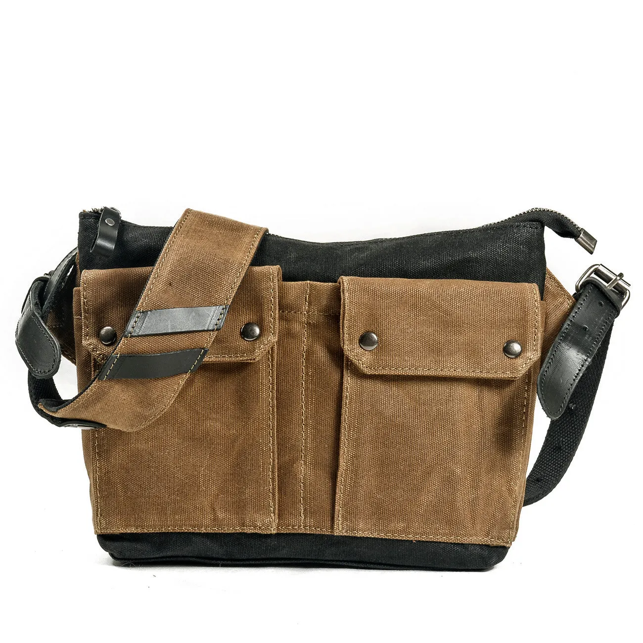 Stylish Retro Canvas Crossbody Messenger