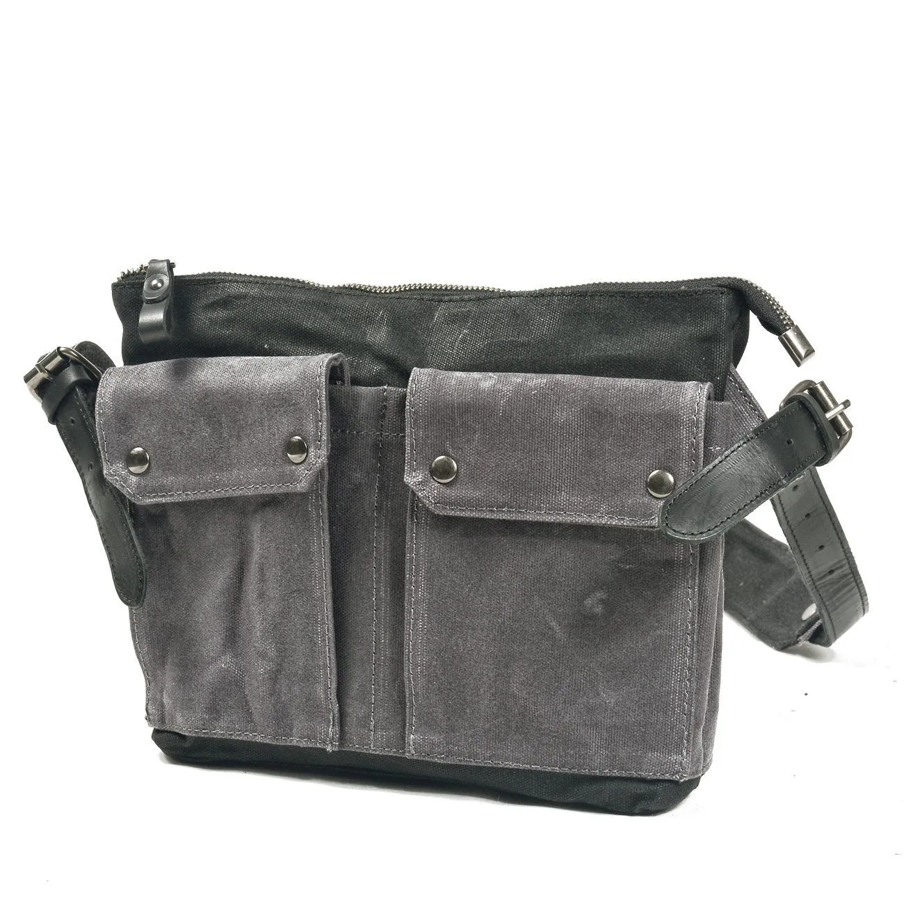 Stylish Retro Canvas Crossbody Messenger