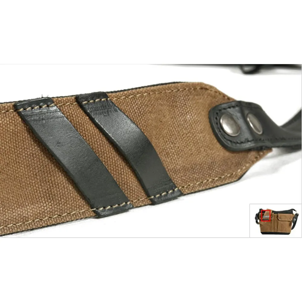 Stylish Retro Canvas Crossbody Messenger