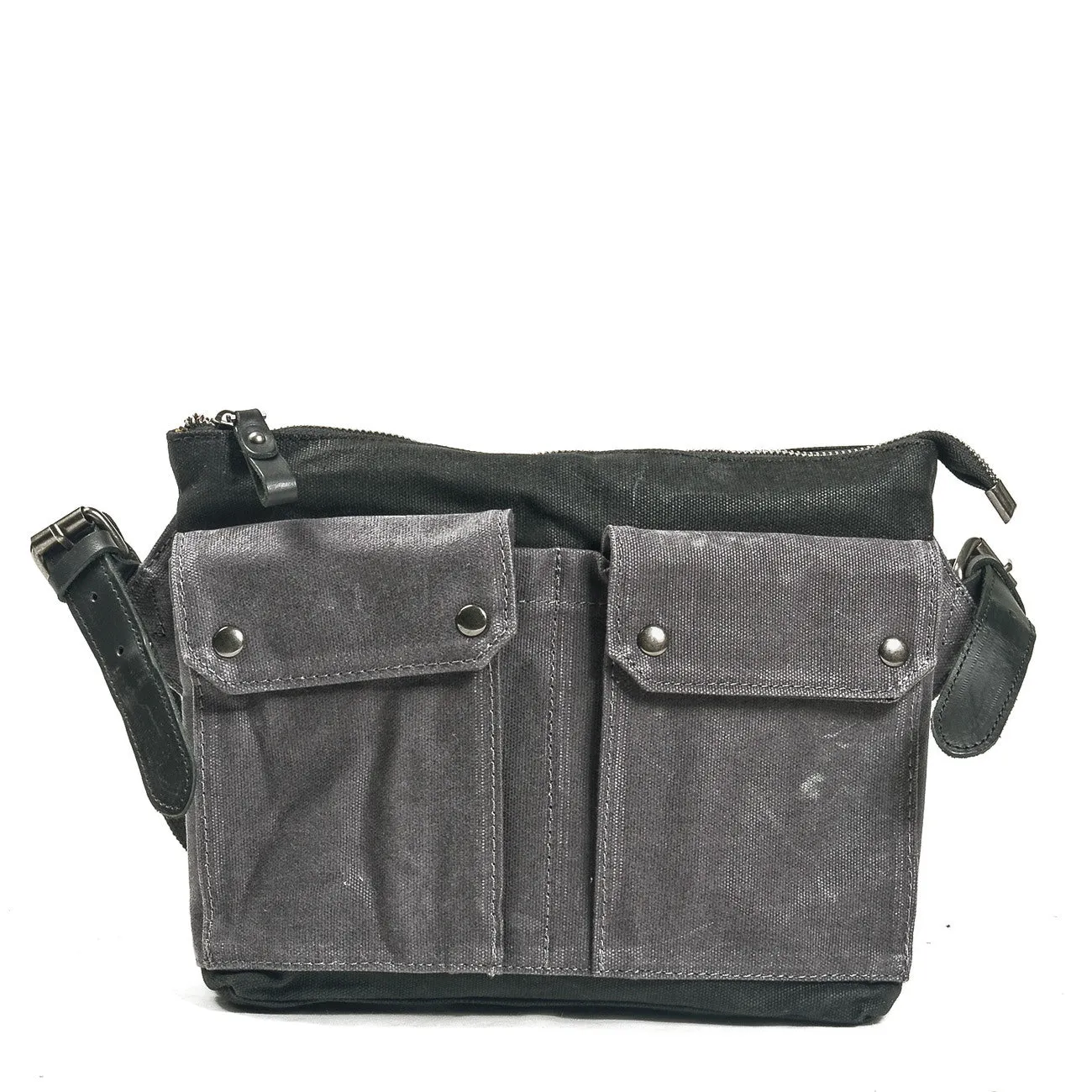 Stylish Retro Canvas Crossbody Messenger