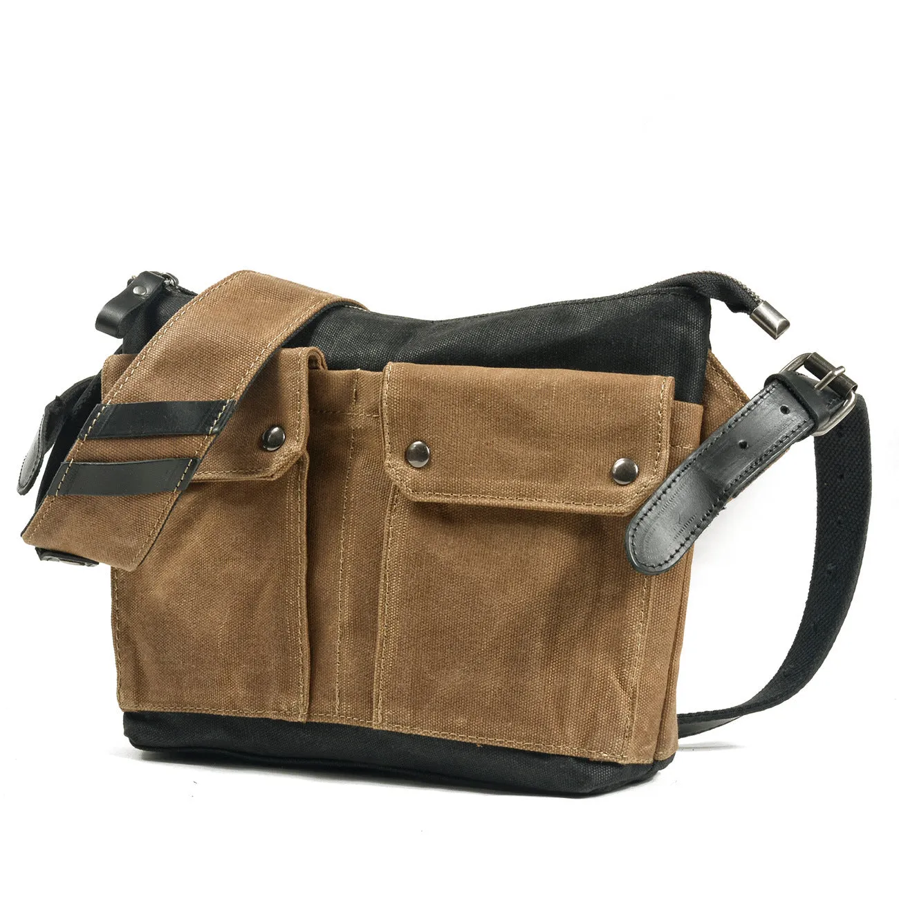Stylish Retro Canvas Crossbody Messenger